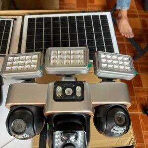 Solar Powered CCTV Camera