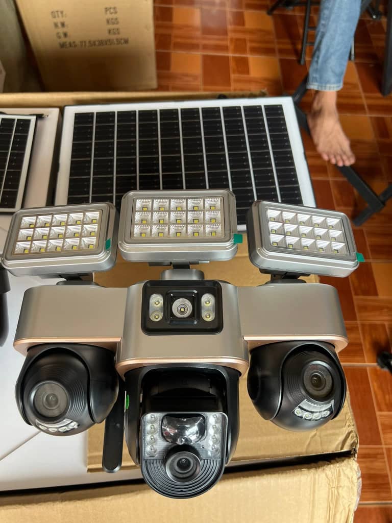 Solar Powered CCTV Camera